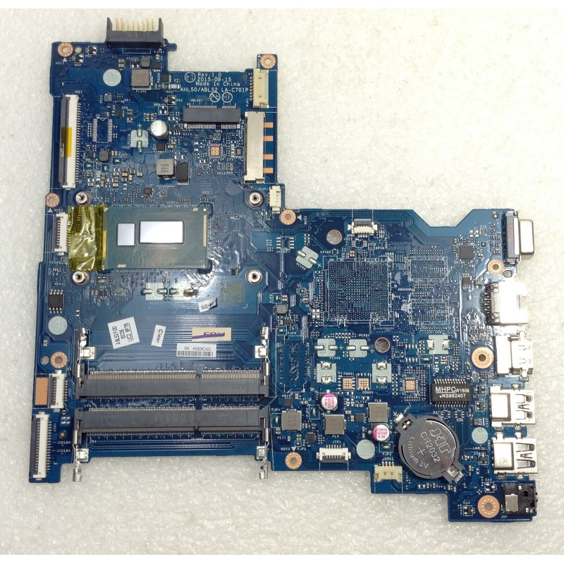 HP 250 G4 intel I3-5005U motherboard LA-D703P 858583-001 HP 250 G4 intel I3-5005U motherboard LA-D703P 858583-001 - Image 1